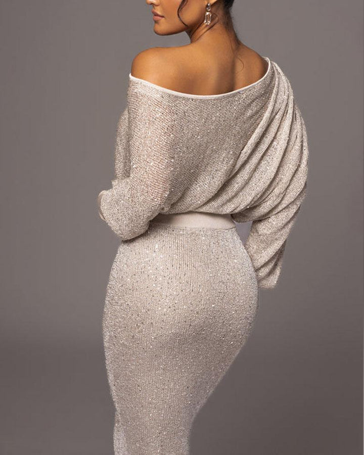 LS | Women Signature Glam Dress Lion Style
