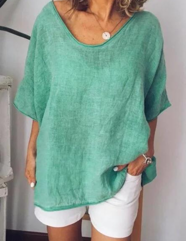 LS | Women Simple Daily Top Lion Style