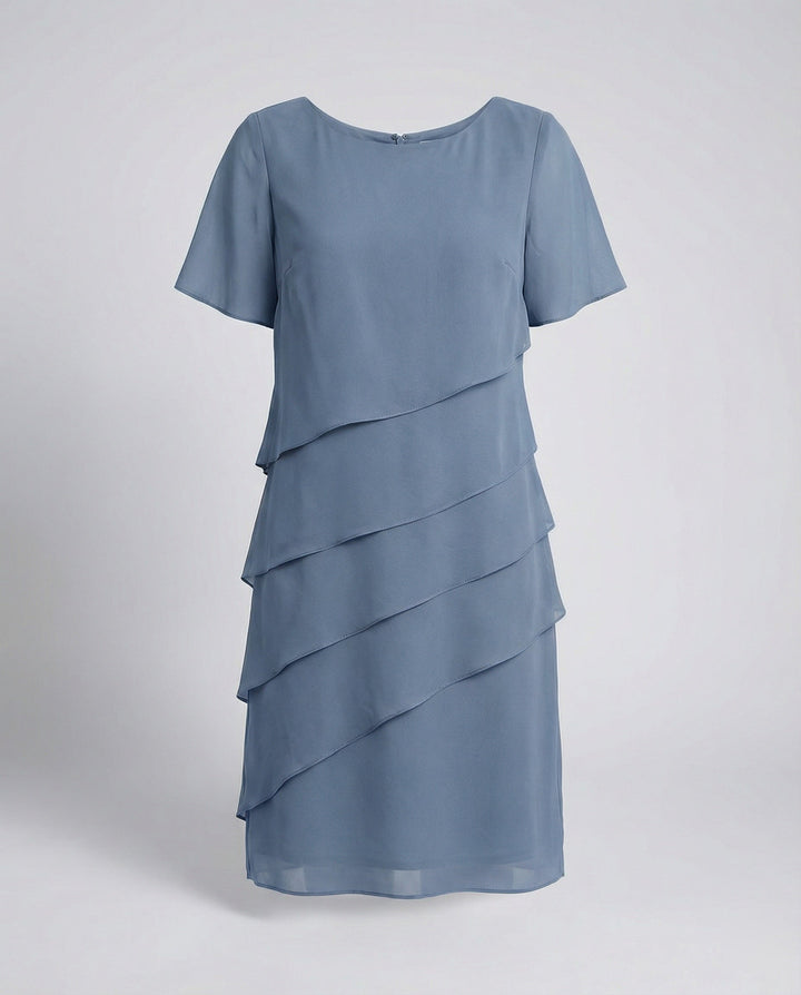 LS | Women Simple Layered Dress Lion Style