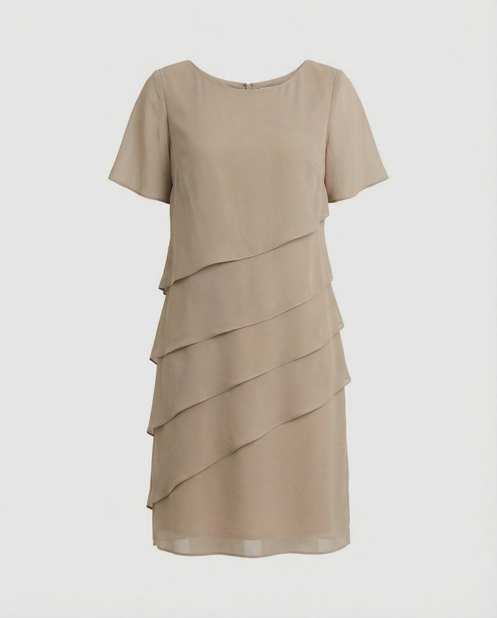 LS | Women Simple Layered Dress Lion Style
