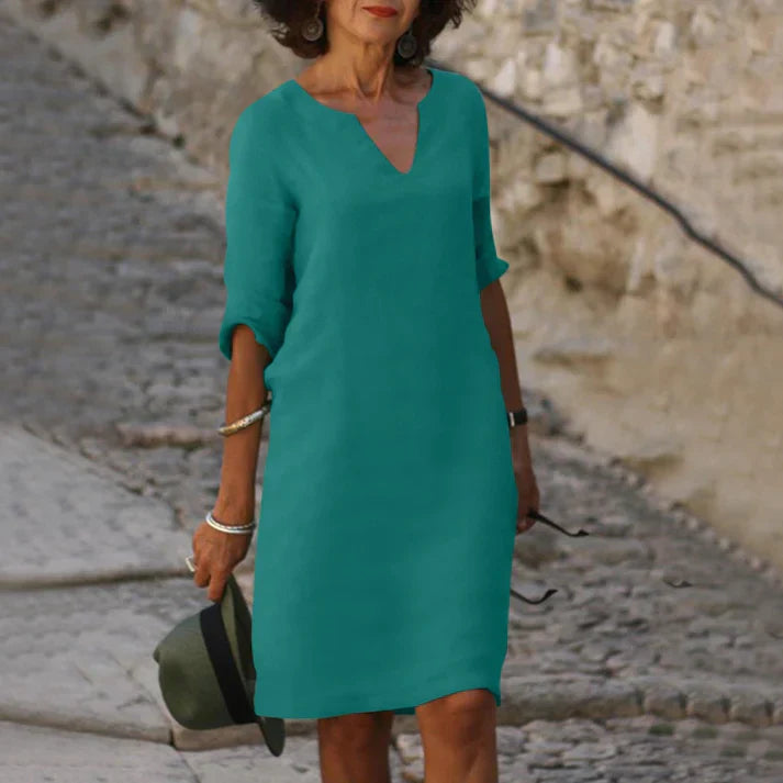 LS | Women Simple Summer Dress Lion Style