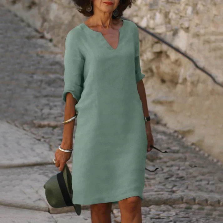 LS | Women Simple Summer Dress Lion Style