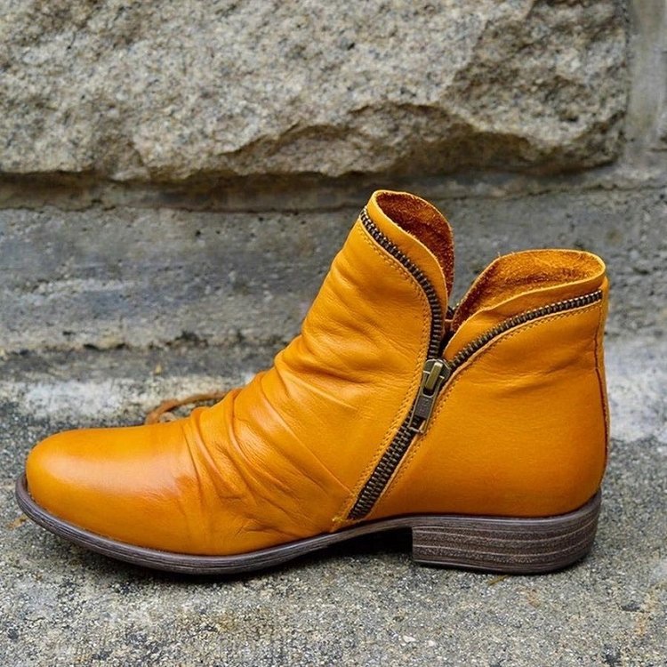 LS | Women Slouchy Ankle Orthopedic Boots Lion Style