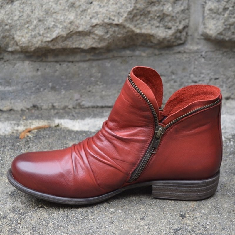 LS | Women Slouchy Ankle Orthopedic Boots Lion Style
