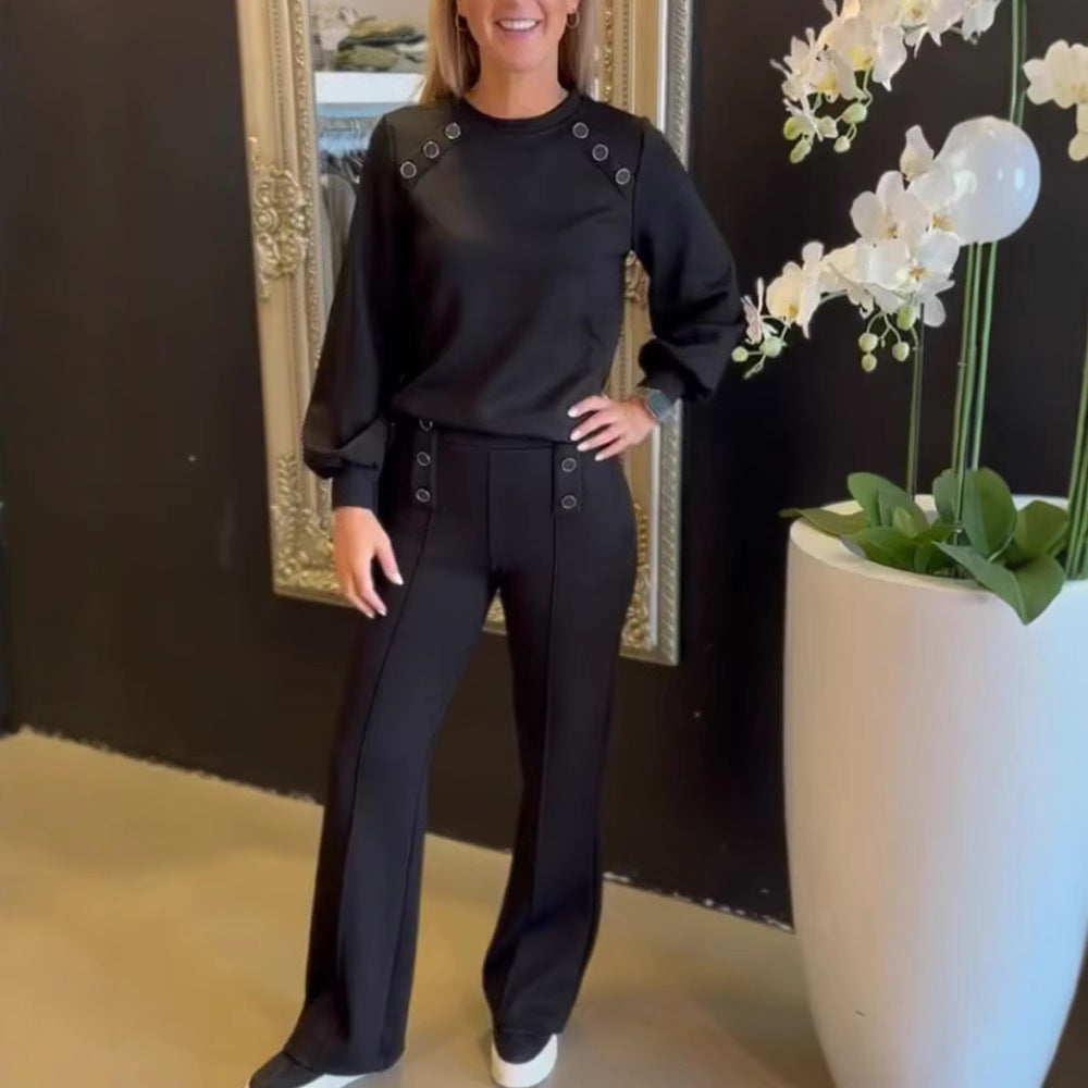 LS | Women Smart Casual Pants Set