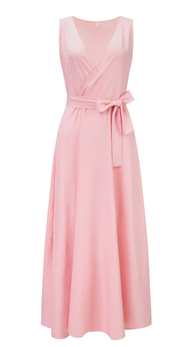 LS | Women Smooth Drape Maxi Dress Lion Style
