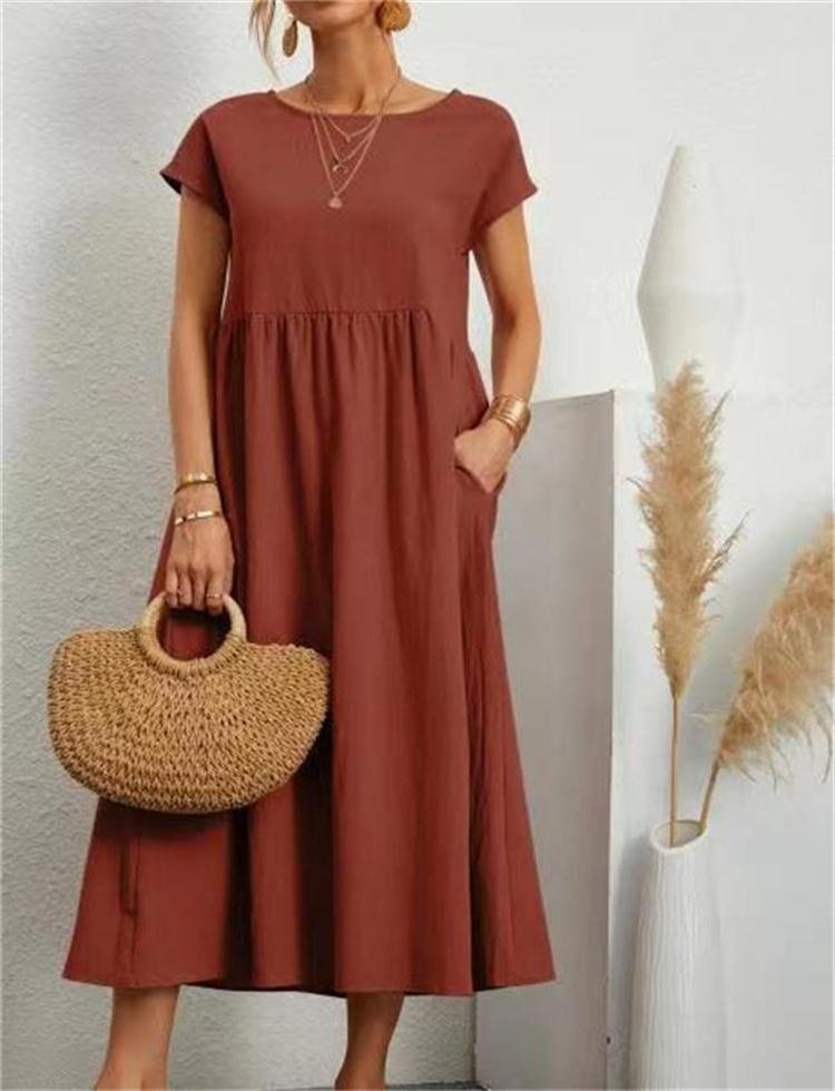 LS | Women Soft Comfort Dress Lion Style