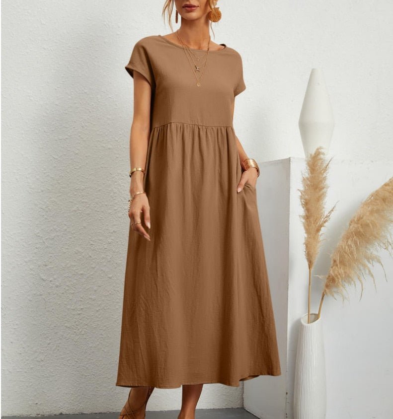 LS | Women Soft Comfort Dress Lion Style