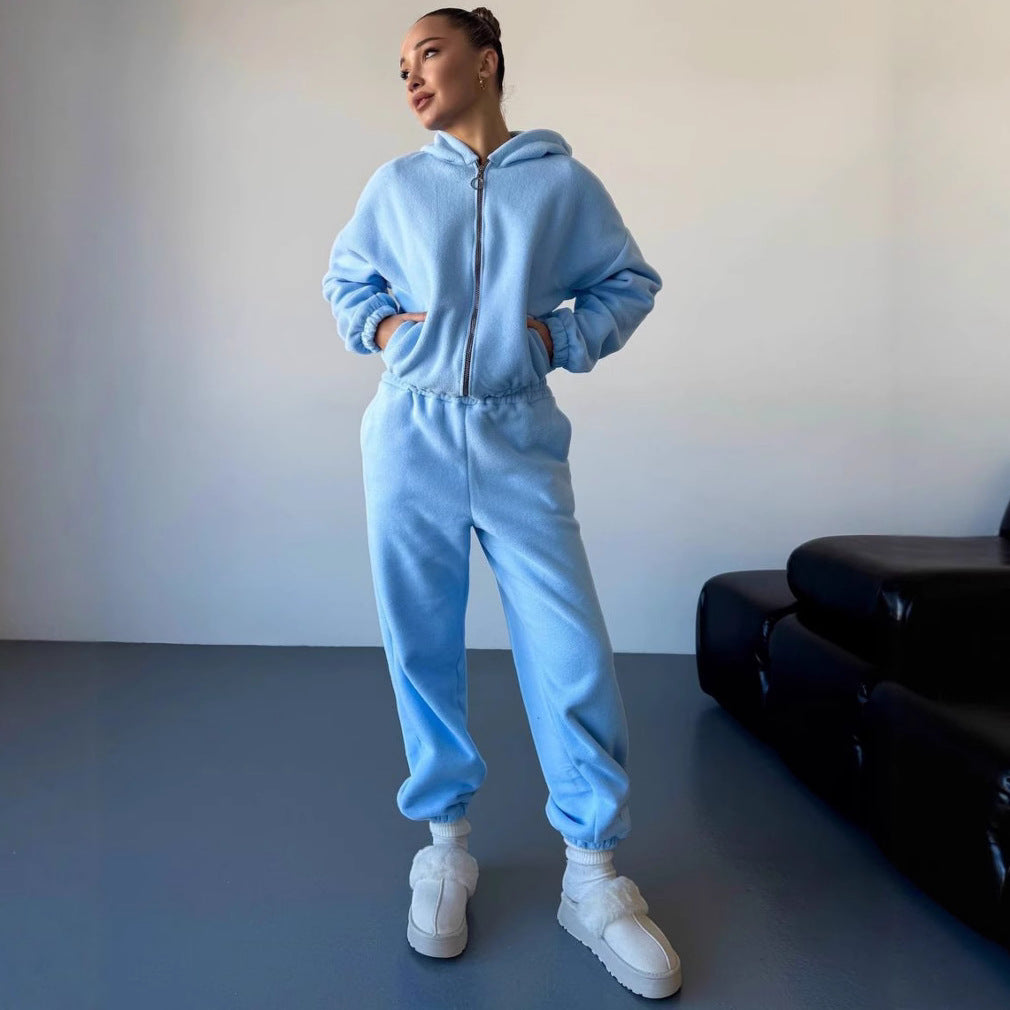 LS | Women Soft Fleece Lounge Set Lion Style