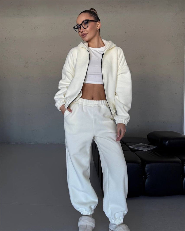 LS | Women Soft Fleece Lounge Set Lion Style