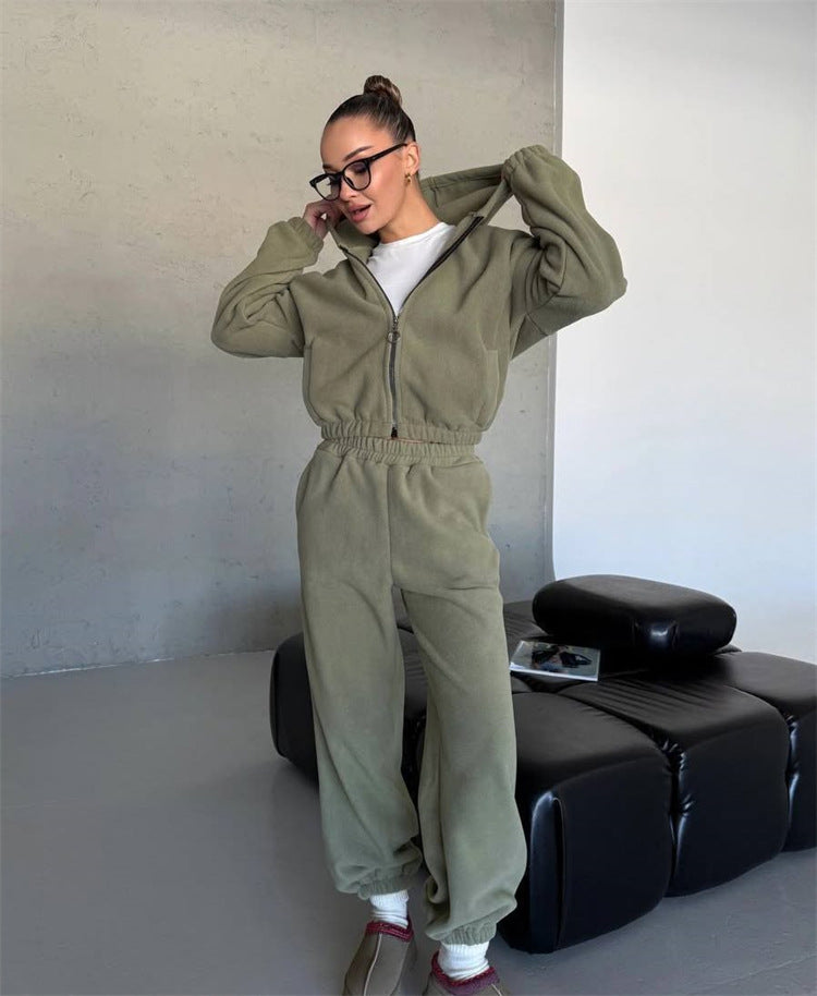 LS | Women Soft Fleece Lounge Set Lion Style