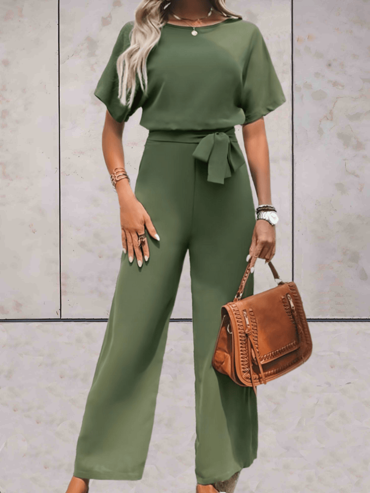 LS | Women Soft Flowing Jumpsuit Lion Style