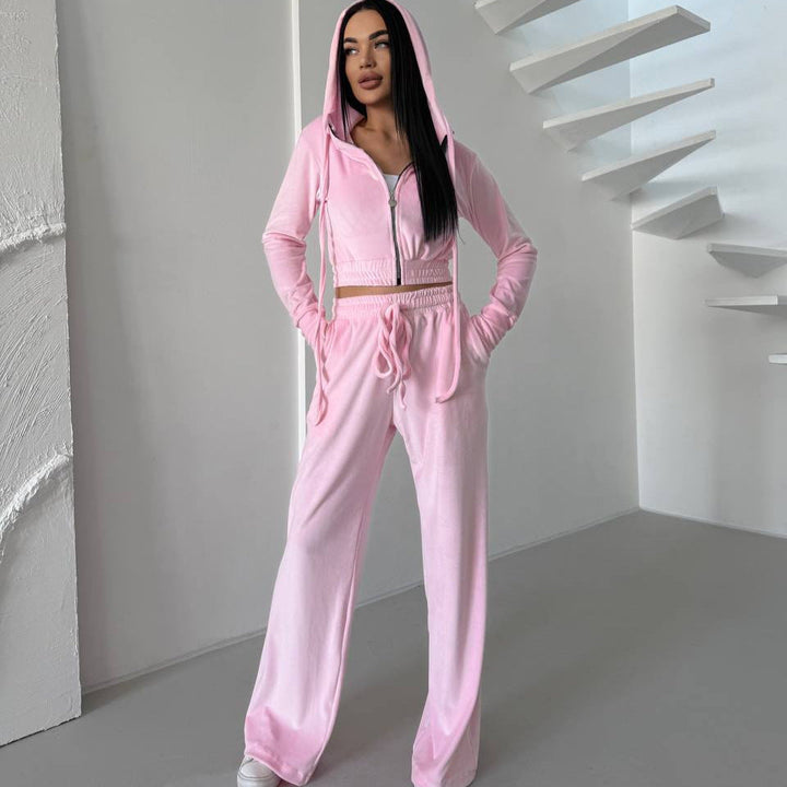 LS | Women Soft Girl Lounge Set Lion Style