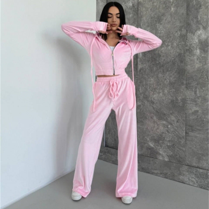 LS | Women Soft Girl Lounge Set Lion Style