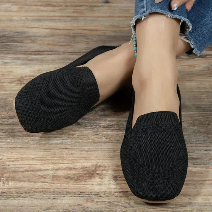 LS | Women Soft Knit Orthopedic Flats Lion Style