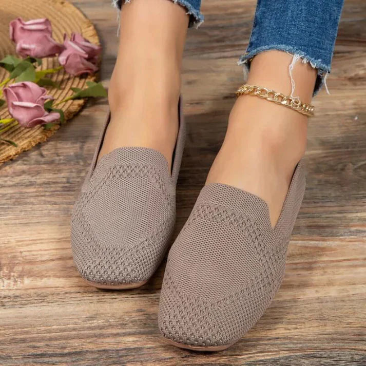 LS | Women Soft Knit Orthopedic Flats Lion Style