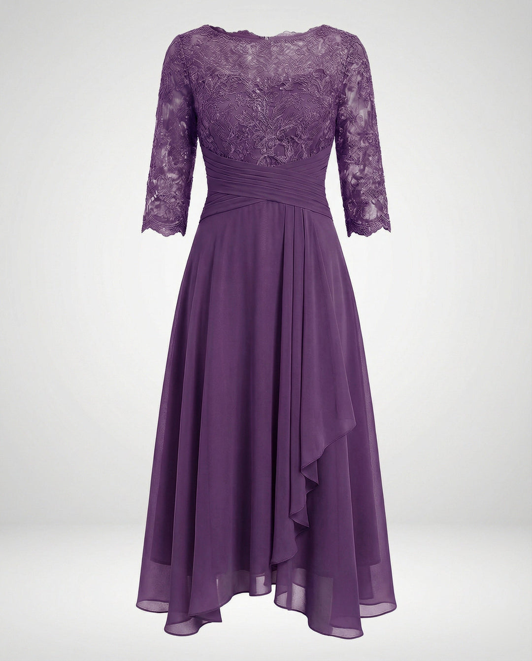 LS | Women Soft Lace Dress Lion Style