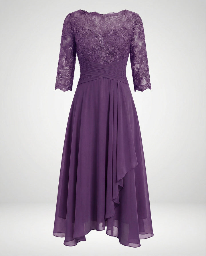 LS | Women Soft Lace Dress Lion Style