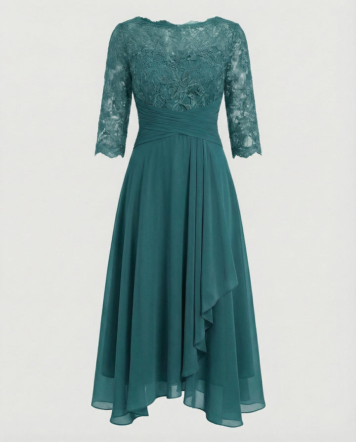 LS | Women Soft Lace Dress Lion Style