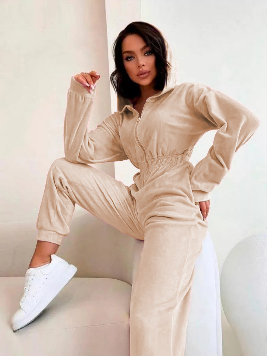 LS | Women Soft Luxe Jumpsuit Lion Style