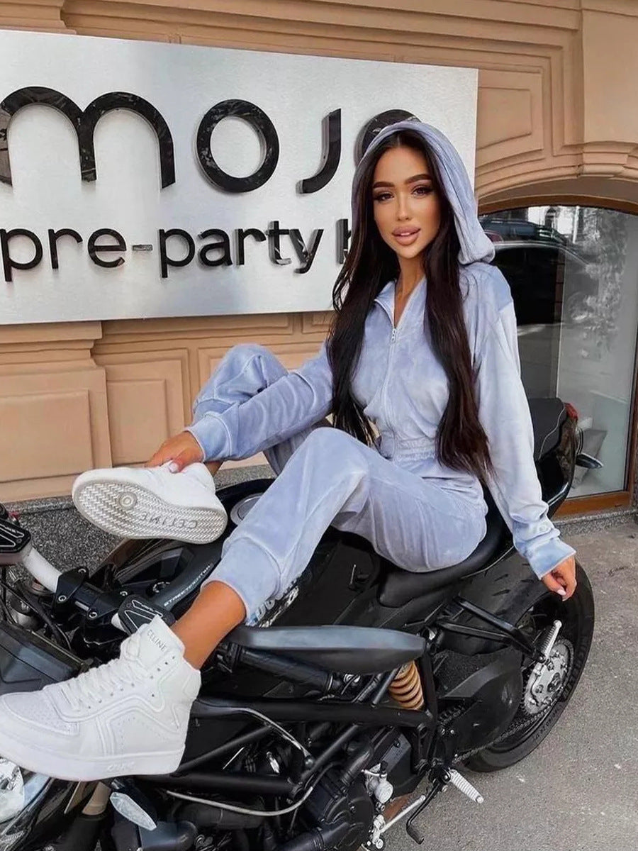 LS | Women Soft Luxe Jumpsuit Lion Style