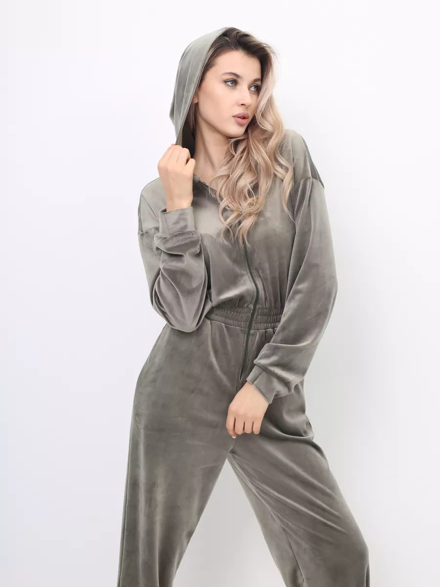 LS | Women Soft Luxe Jumpsuit Lion Style