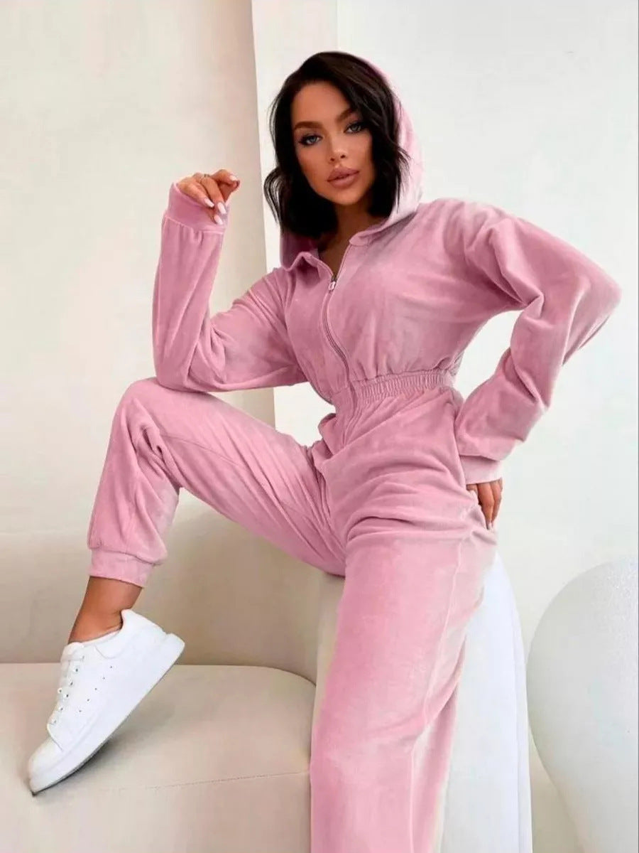 LS | Women Soft Luxe Jumpsuit Lion Style