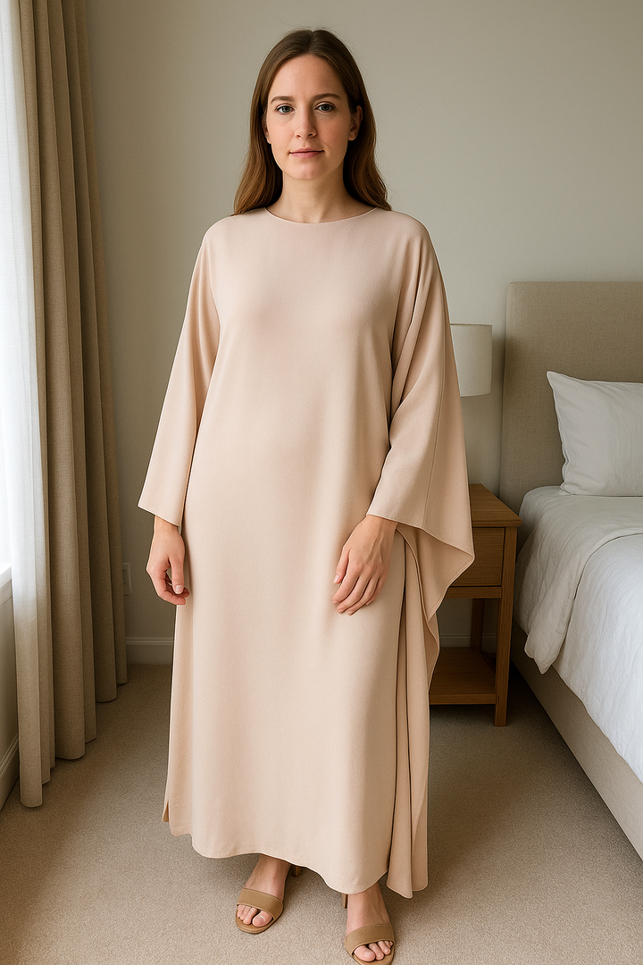 LS | Women Soft Modest Maxi Dress Lion Style