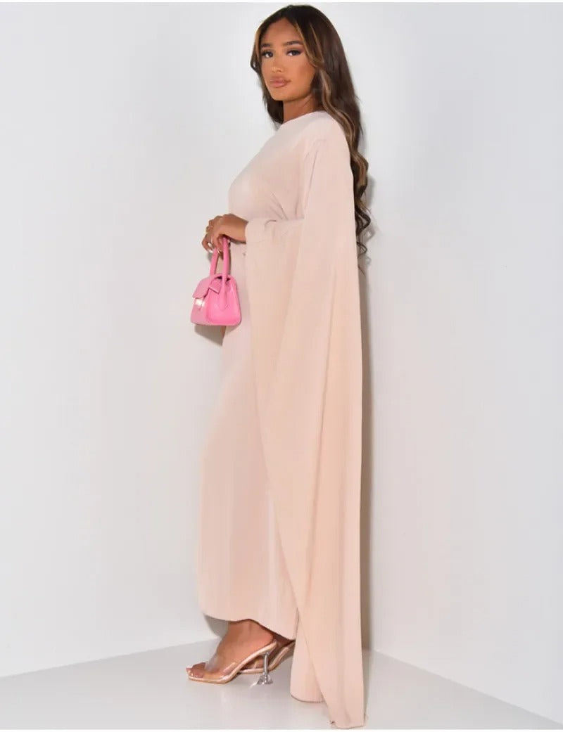 LS | Women Soft Modest Maxi Dress Lion Style