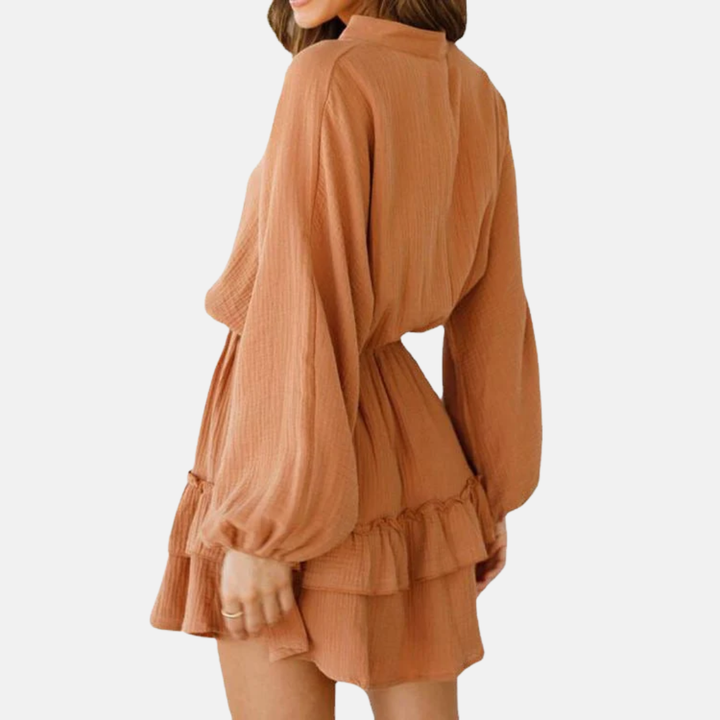 LS | Women Soft Tier Mini Dress