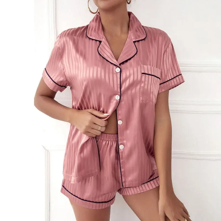 LS | Women Soft Touch Pajama Set Lion Style