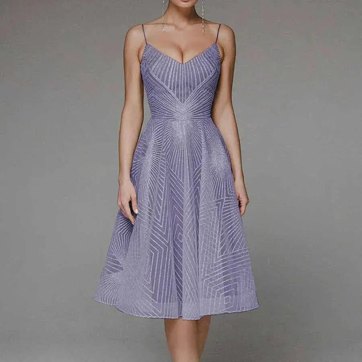 LS | Women Soft Tulle Midi Dress Lion Style