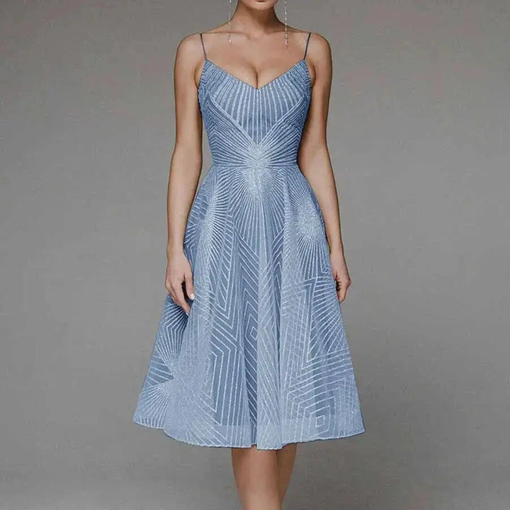 LS | Women Soft Tulle Midi Dress Lion Style