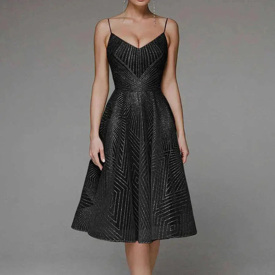 LS | Women Soft Tulle Midi Dress Lion Style