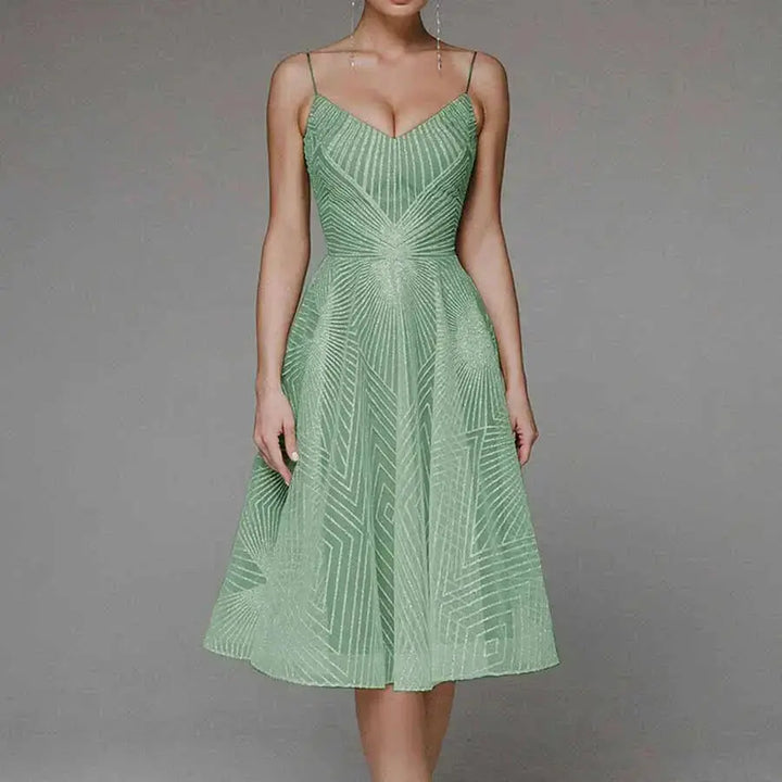 LS | Women Soft Tulle Midi Dress Lion Style