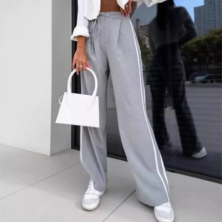 LS | Women Sporty Wide Leg Pants Lion Style