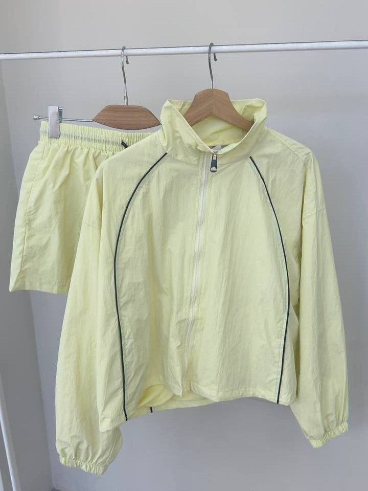LS | Women Sporty Zip Lounge Set Lion Style