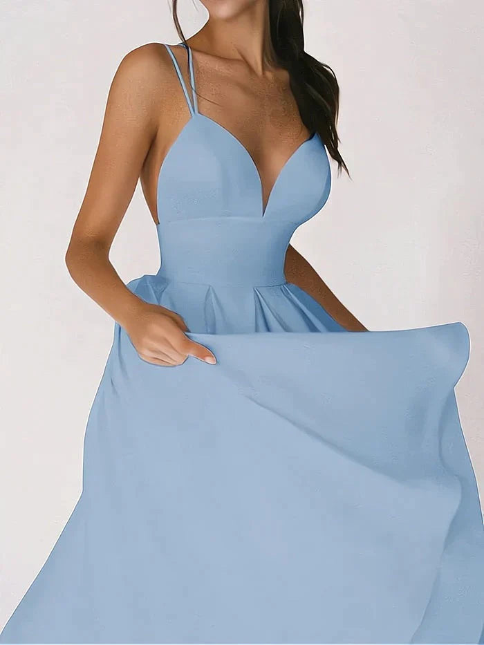 LS | Women Strappy Back Dress Lion Style