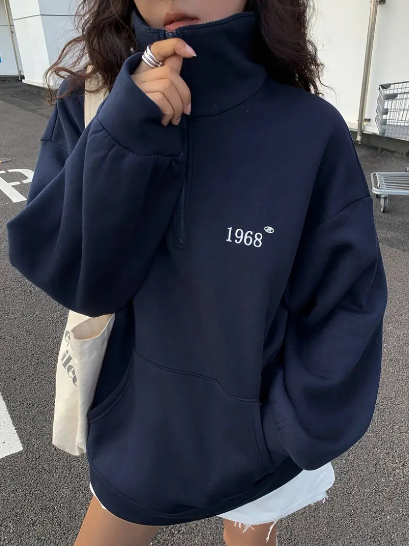 LS | Women Street Zip Sweatshirt Lion Style
