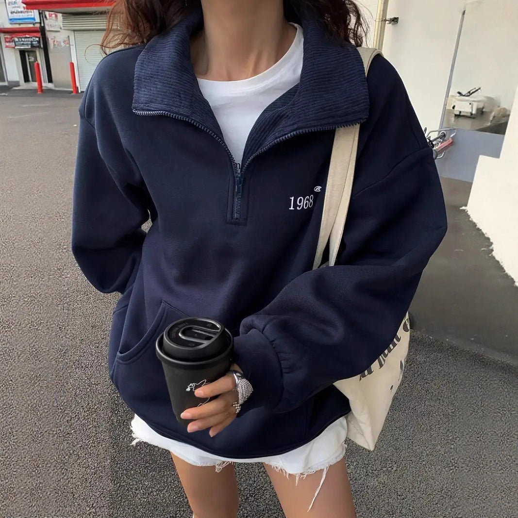 LS | Women Street Zip Sweatshirt Lion Style