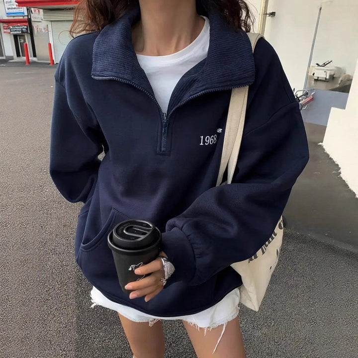 LS | Women Street Zip Sweatshirt Lion Style