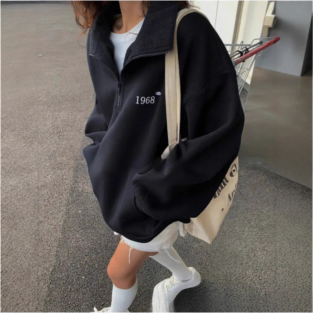 LS | Women Street Zip Sweatshirt Lion Style