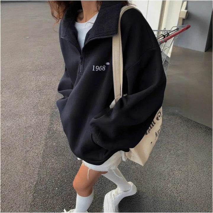 LS | Women Street Zip Sweatshirt Lion Style