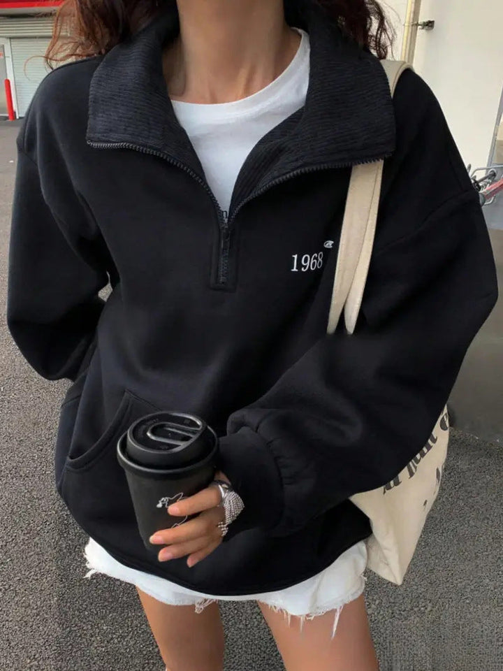LS | Women Street Zip Sweatshirt Lion Style