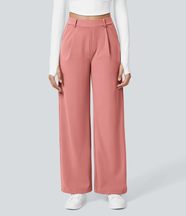 LS | Women Stylish Casual Wide Leg Pants Lion Style