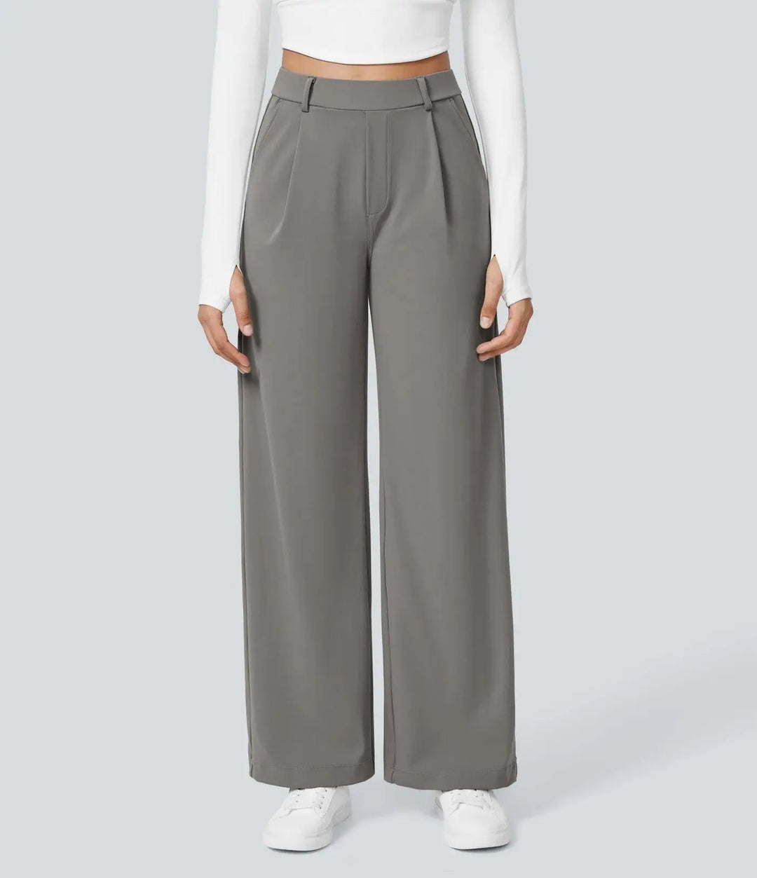 LS | Women Stylish Casual Wide Leg Pants Lion Style