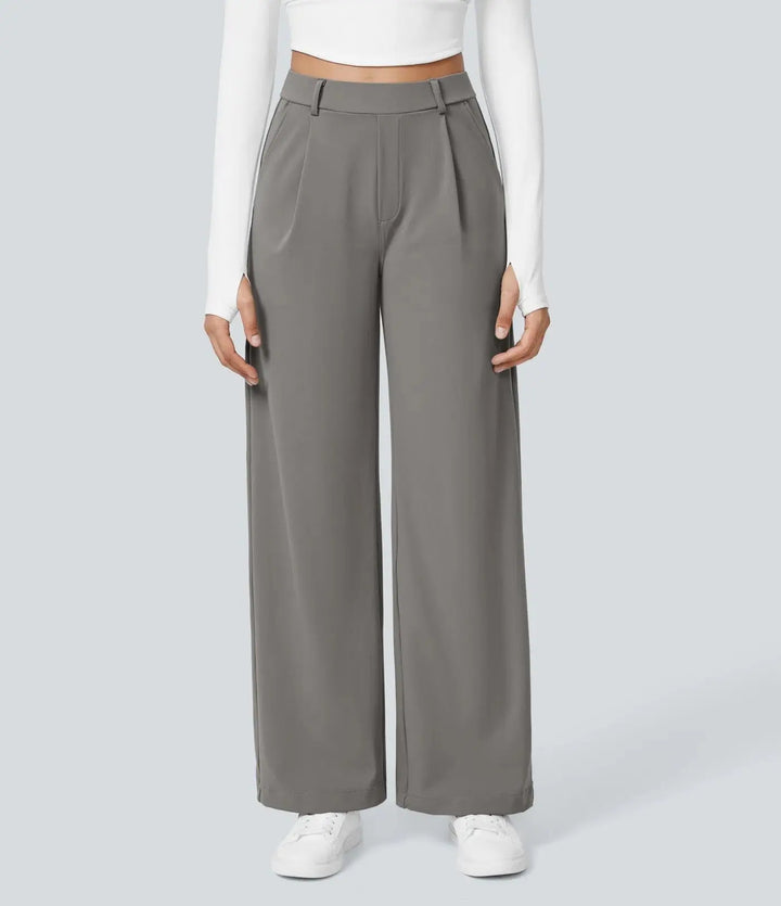 LS | Women Stylish Casual Wide Leg Pants Lion Style