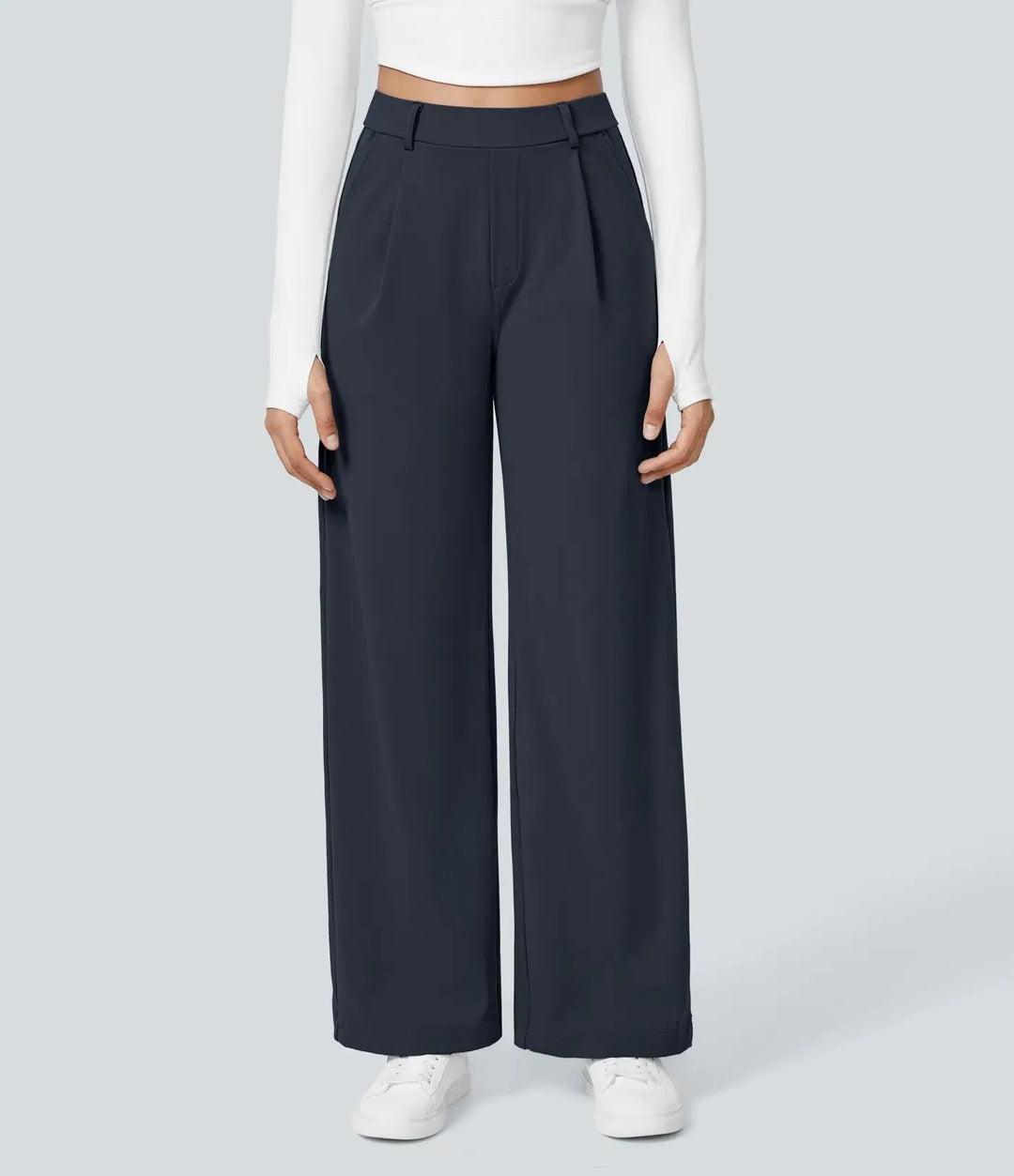 LS | Women Stylish Casual Wide Leg Pants Lion Style