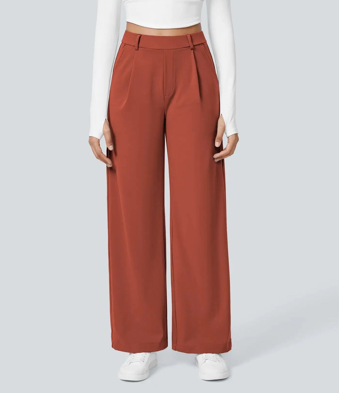 LS | Women Stylish Casual Wide Leg Pants Lion Style