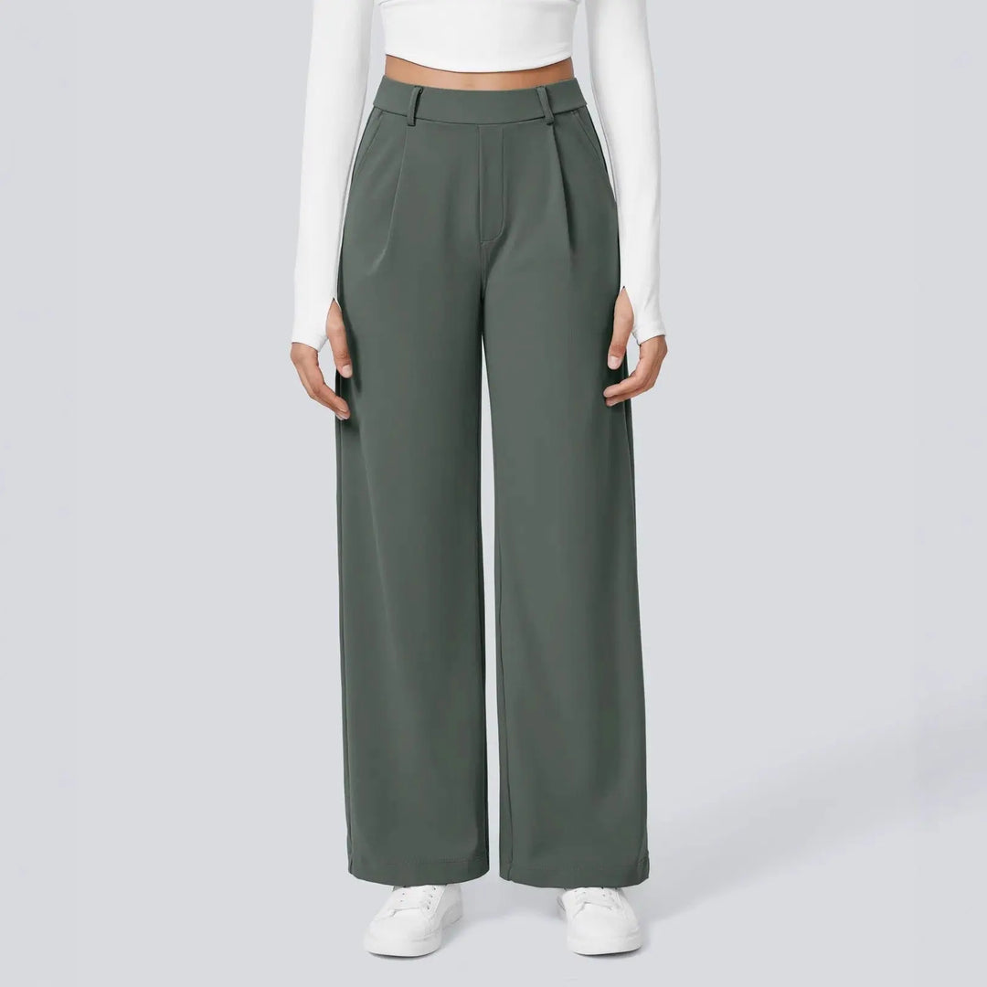 LS | Women Stylish Casual Wide Leg Pants Lion Style